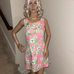 Pink Floral Lilly Pulitzer Shift Dress
